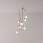 Multiple Belt Art Pendant Light - Lamp Outdoor