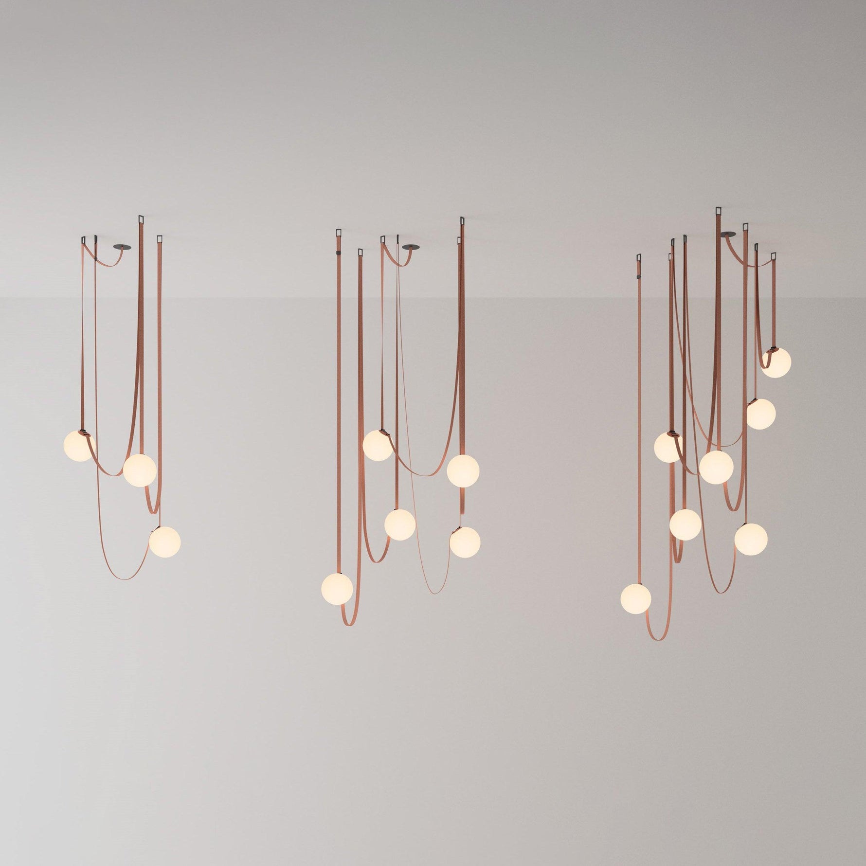 Multiple Belt Art Pendant Light - Lamp Outdoor