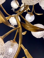 Aursorir Elegance Pomegranate Brass Metal Glass Ceiling Lamp - Lamp Outdoor