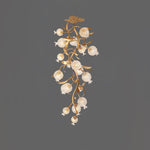 Aursorir Elegance Pomegranate Brass Metal Glass Ceiling Lamp - Lamp Outdoor