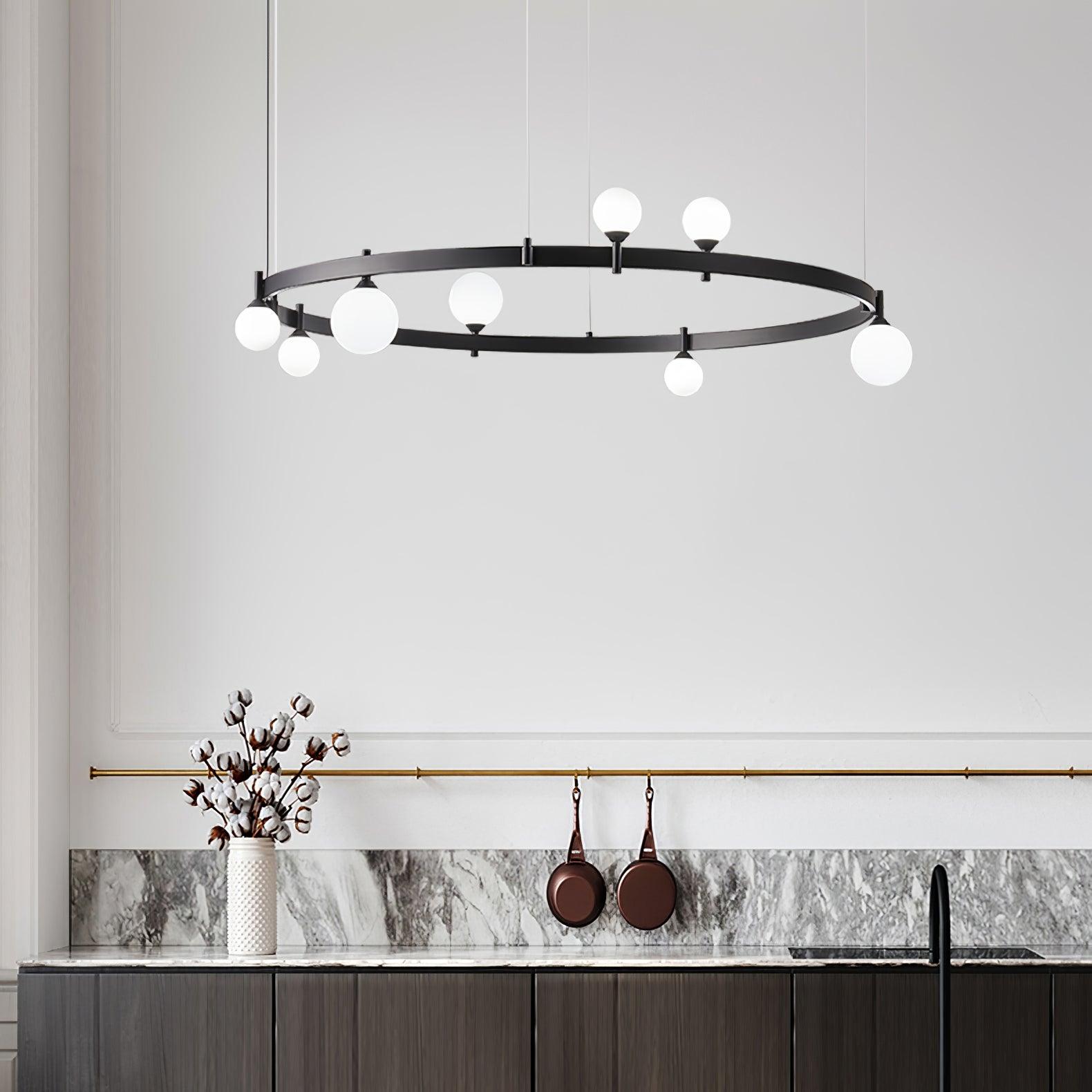 Pomi Round Chandelier - Lamp Outdoor
