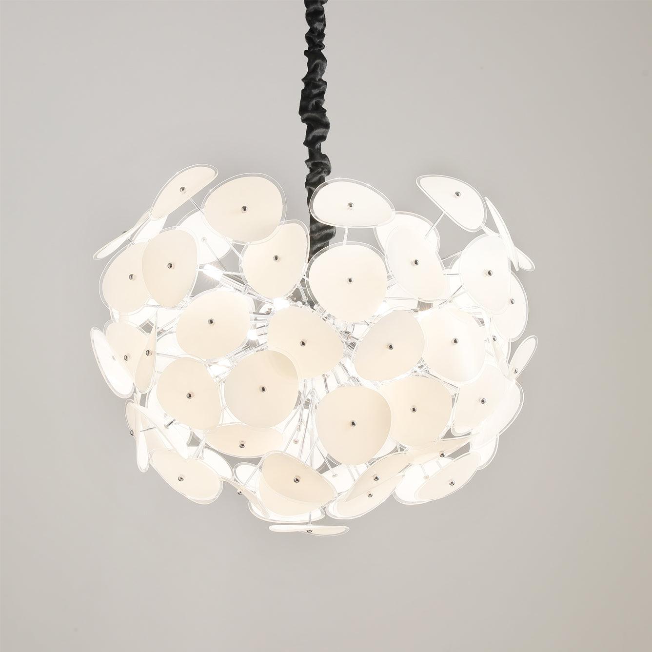 Poppy Glass Chandelier - Lamp Outdoor