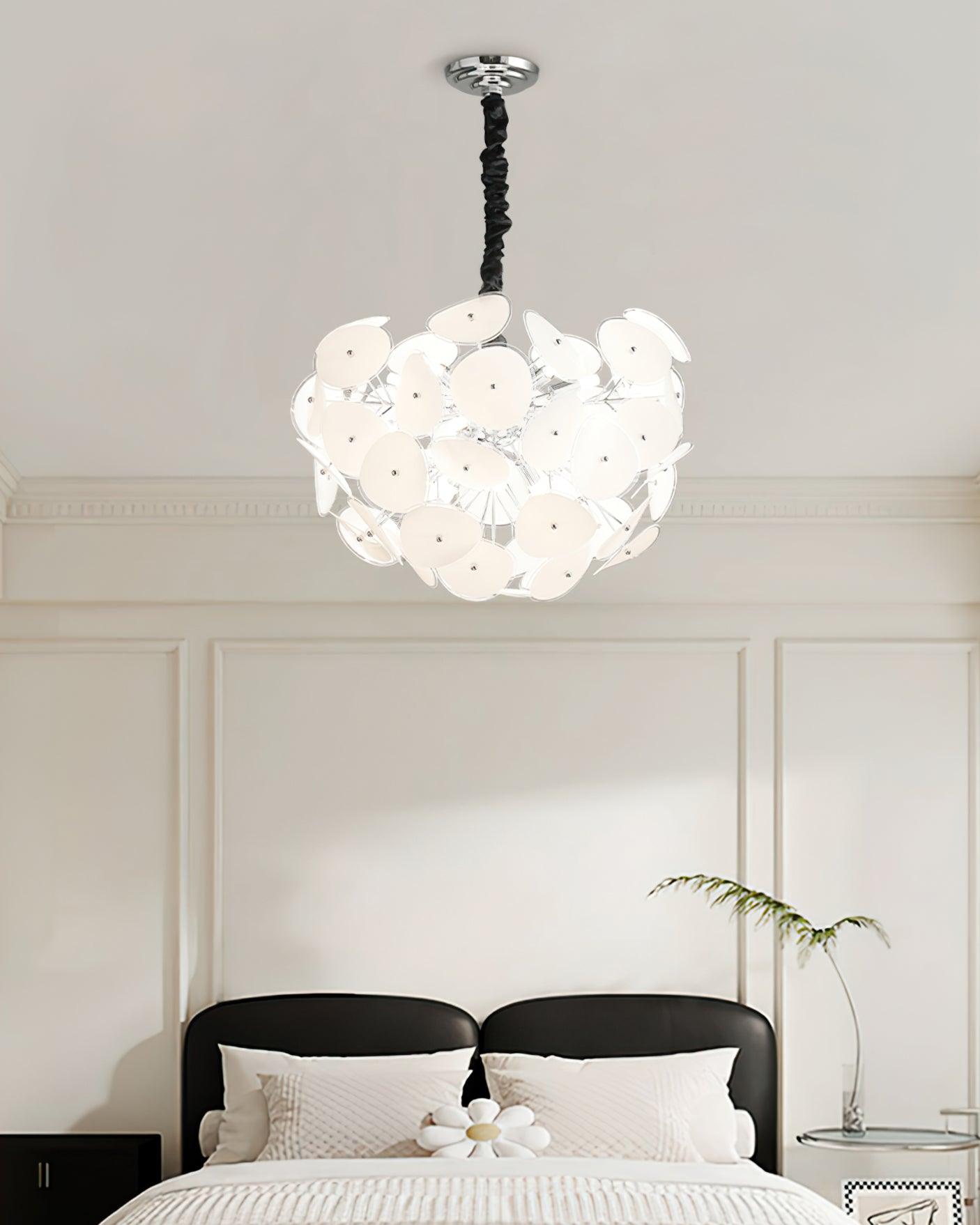 Poppy Glass Chandelier - Lamp Outdoor