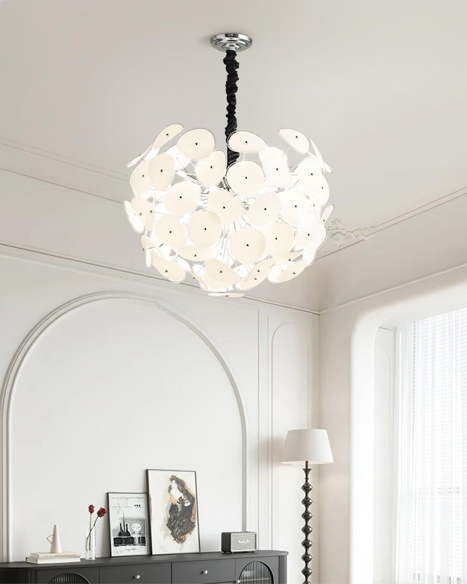 Poppy Glass Chandelier - Lamp Outdoor
