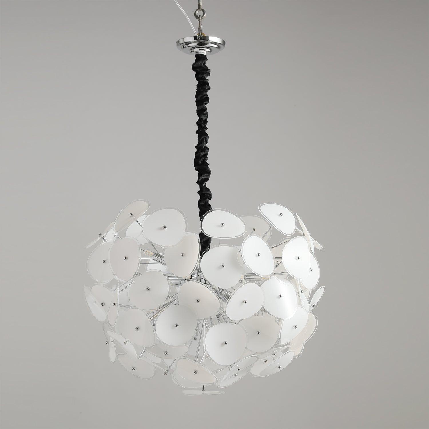 Poppy Glass Chandelier - Lamp Outdoor