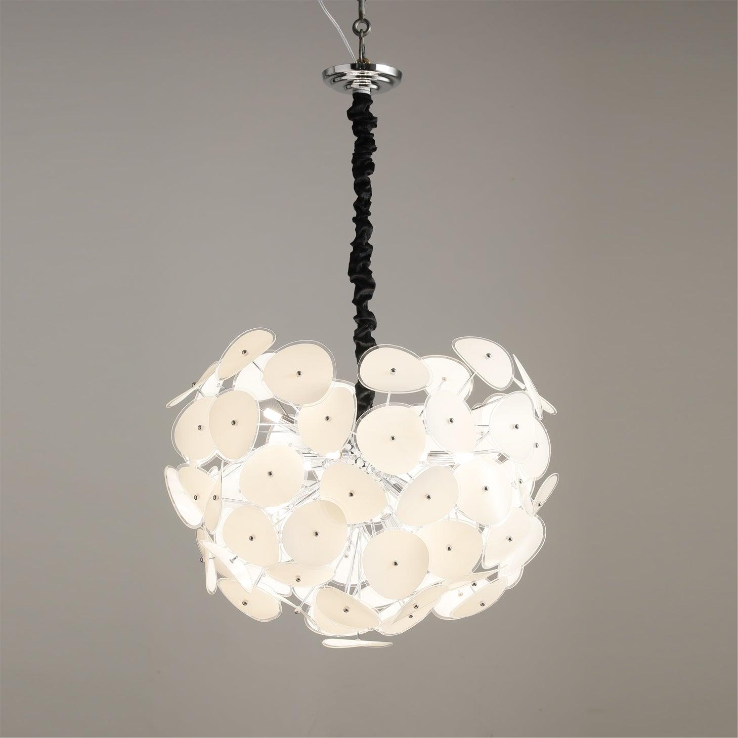 Poppy Glass Chandelier - Lamp Outdoor
