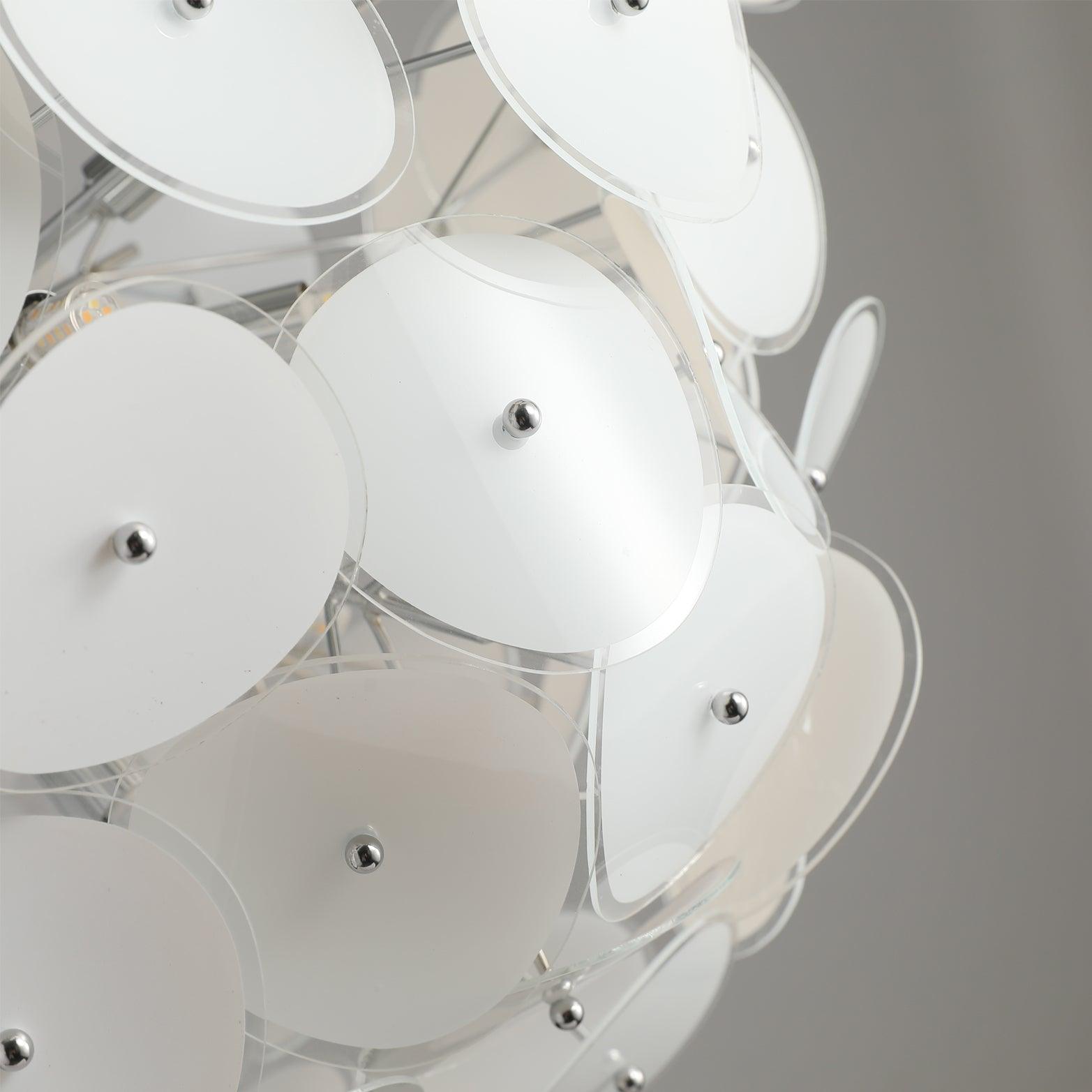 Poppy Glass Chandelier - Lamp Outdoor