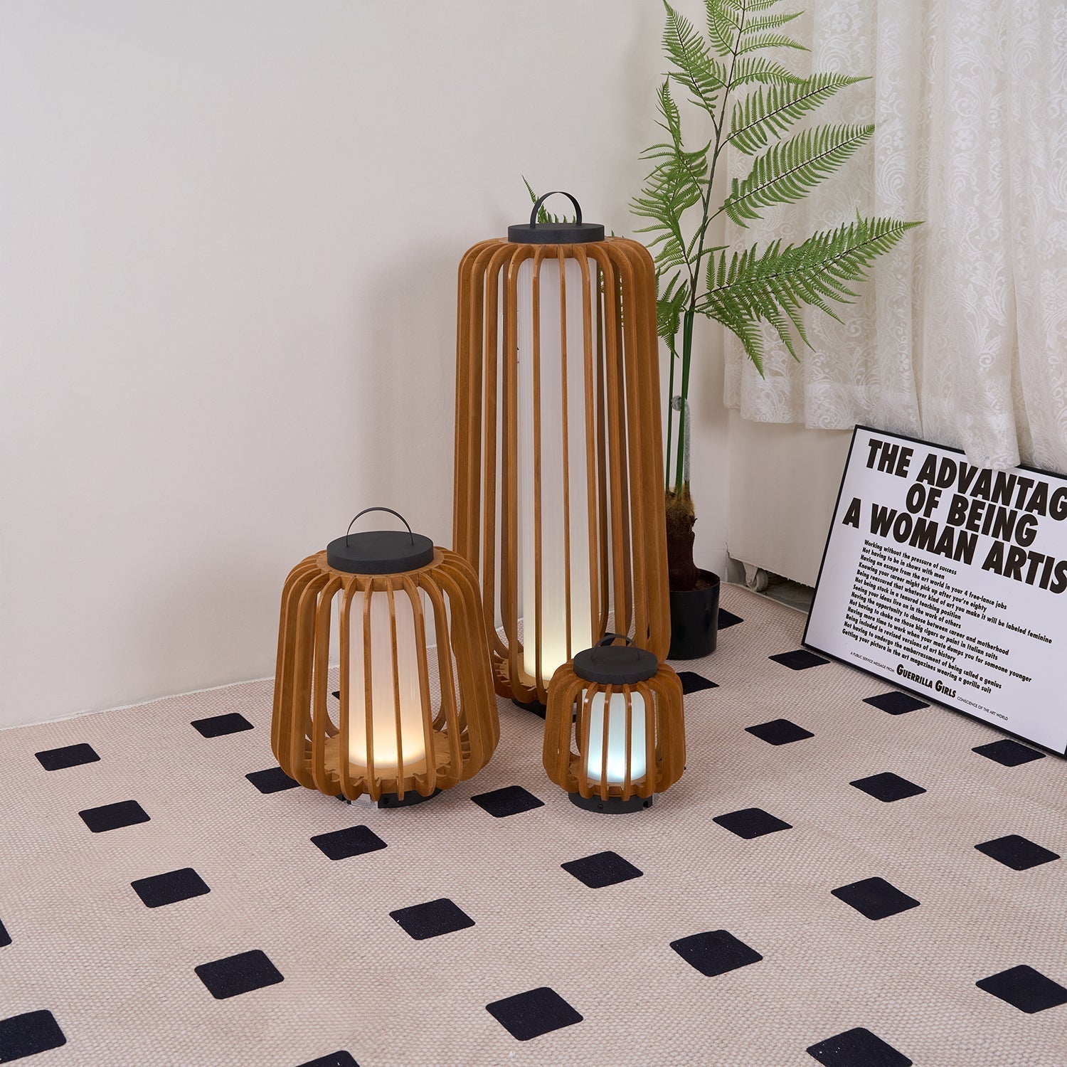 Portable Lantern Rechargeable Outdoor Light - Lamp Outdoor