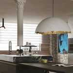 Viliriel Textured Fiberglass Pendant Light - Lamp Outdoor