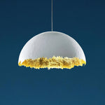 Viliriel Textured Fiberglass Pendant Light - Lamp Outdoor