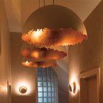 Viliriel Textured Fiberglass Pendant Light - Lamp Outdoor