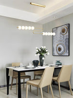 Linea Contemporary Brass Pendant Lamp - Lamp Outdoor