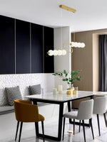 Linea Contemporary Brass Pendant Lamp - Lamp Outdoor