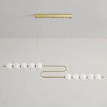 Linea Contemporary Brass Pendant Lamp - Lamp Outdoor