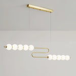 Linea Contemporary Brass Pendant Lamp - Lamp Outdoor