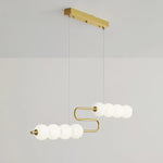 Linea Contemporary Brass Pendant Lamp - Lamp Outdoor