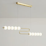 Linea Contemporary Brass Pendant Lamp - Lamp Outdoor