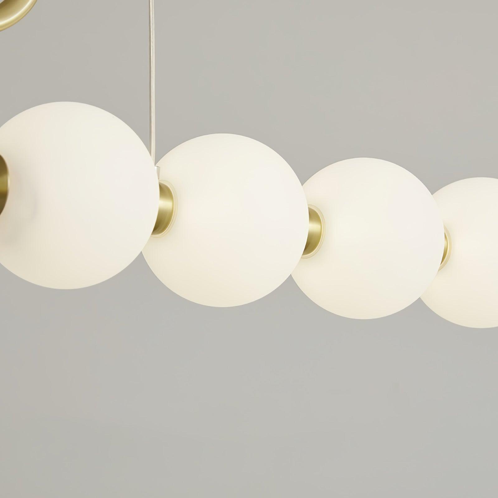 Linea Contemporary Brass Pendant Lamp - Lamp Outdoor