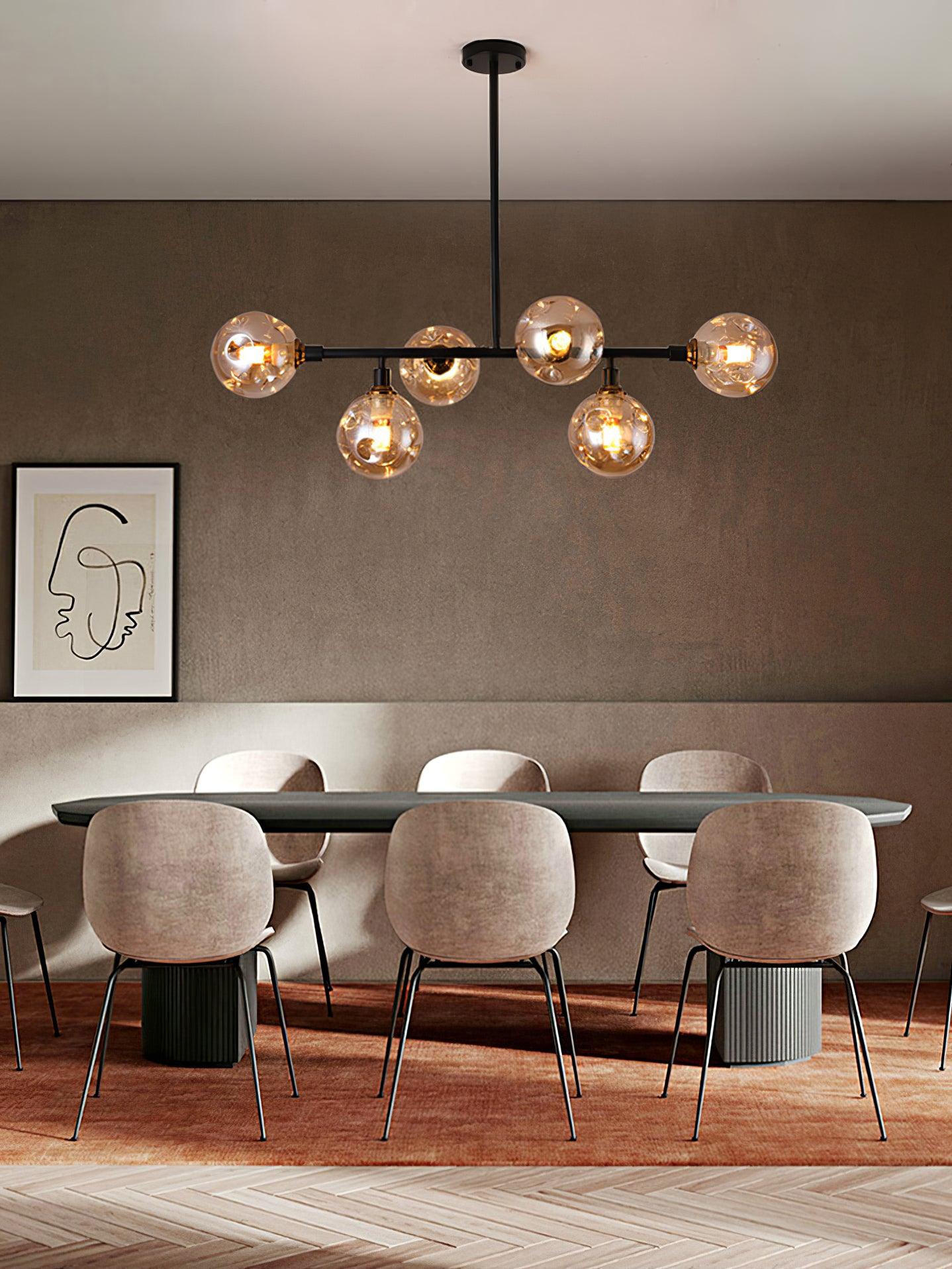 Primas Glass Chandelier - Lamp Outdoor
