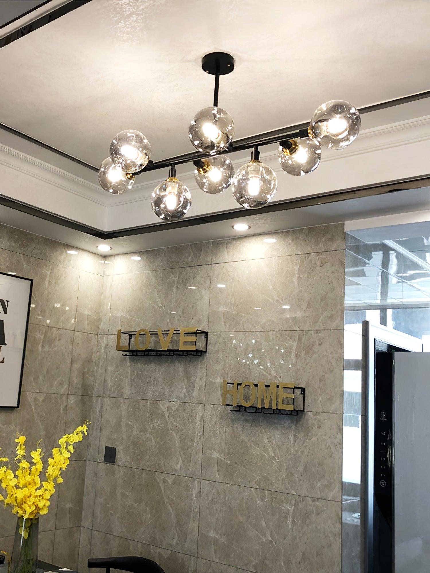 Primas Glass Chandelier - Lamp Outdoor