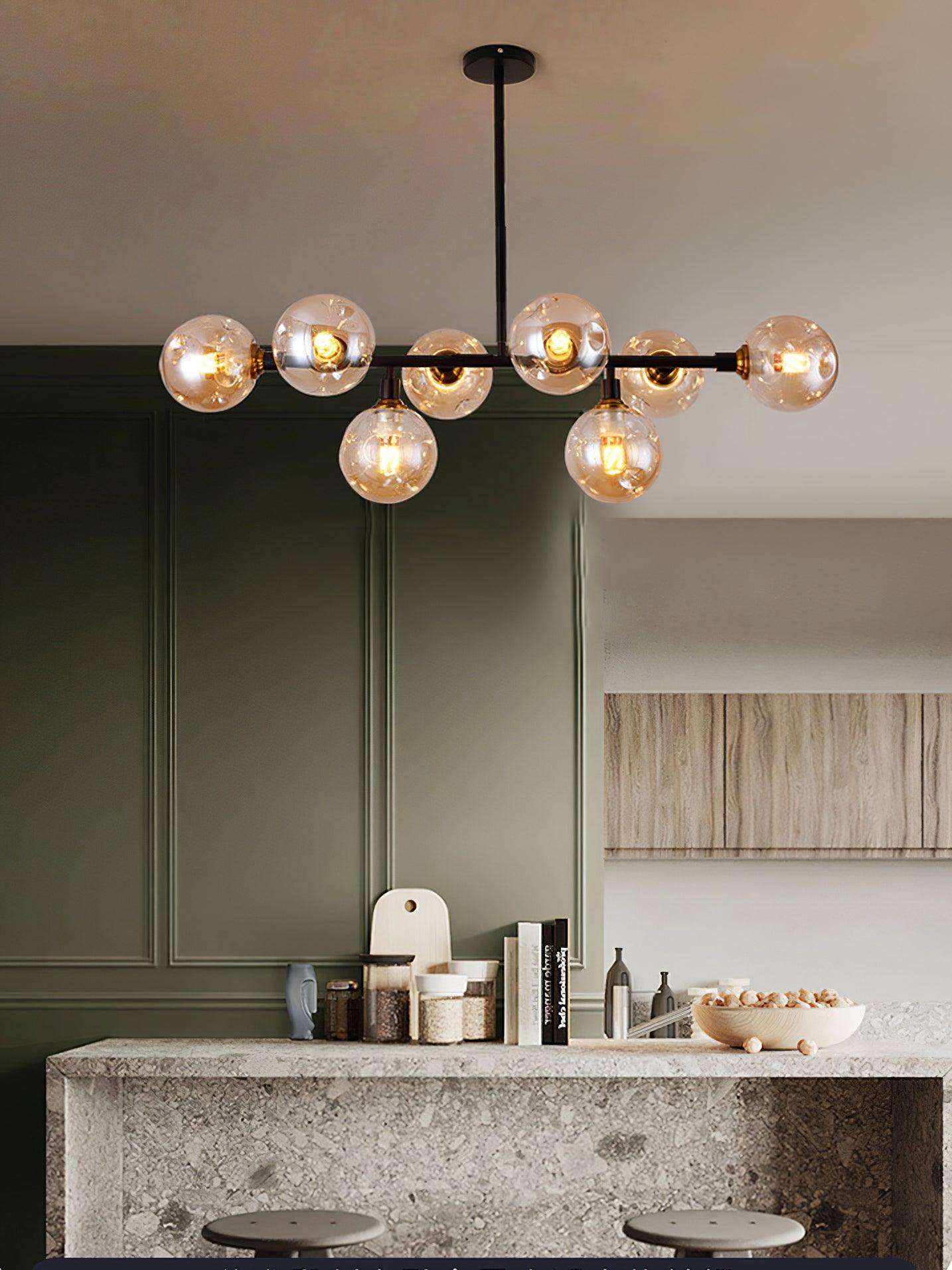 Primas Glass Chandelier - Lamp Outdoor