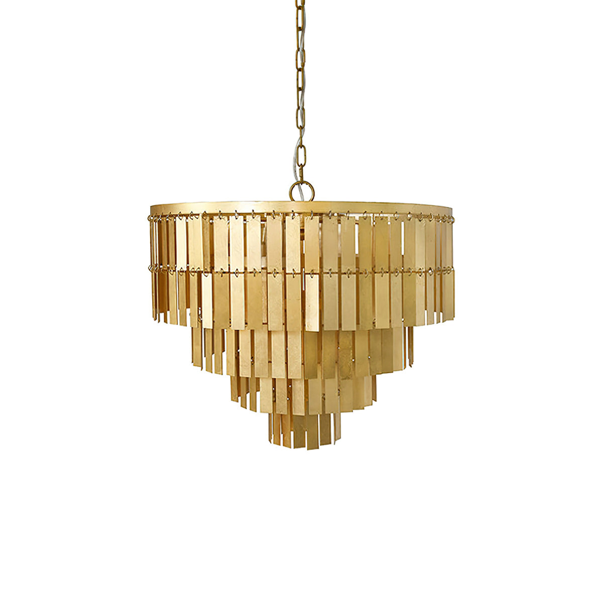Priscilla Contemporary Brass Chandelier