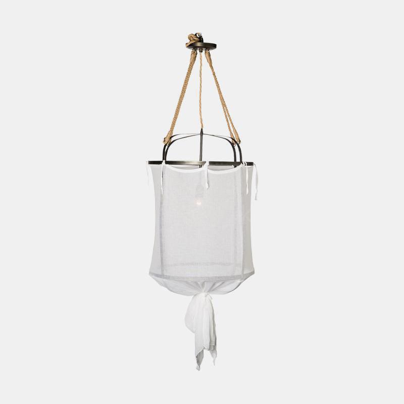 Provence Linen Pendant Light - Lamp Outdoor