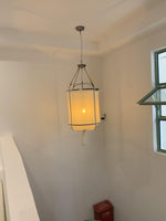 Provence Linen Pendant Light - Lamp Outdoor