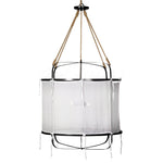 Provence Linen Pendant Light - Lamp Outdoor