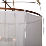 Provence Linen Pendant Light - Lamp Outdoor