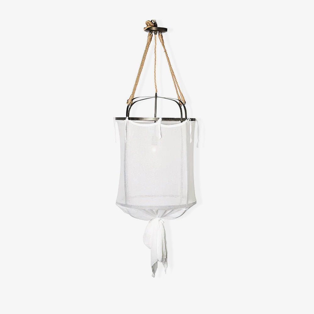 Provence Linen Pendant Light - Lamp Outdoor