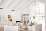 Provence Linen Pendant Light - Lamp Outdoor