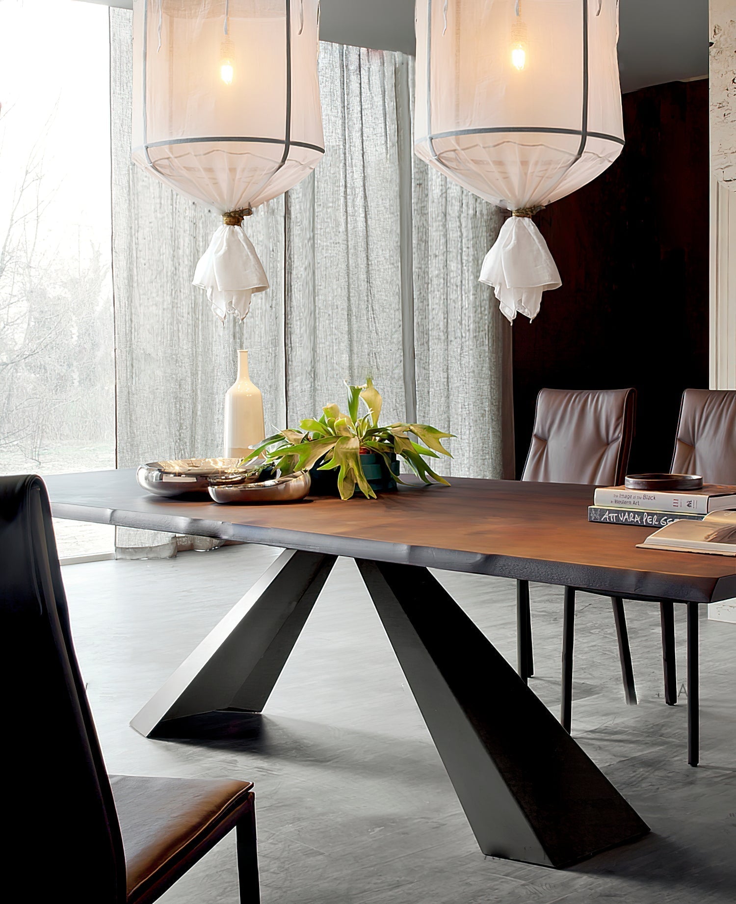 Provence Linen Pendant Light - Lamp Outdoor