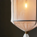 Provence Linen Pendant Light - Lamp Outdoor