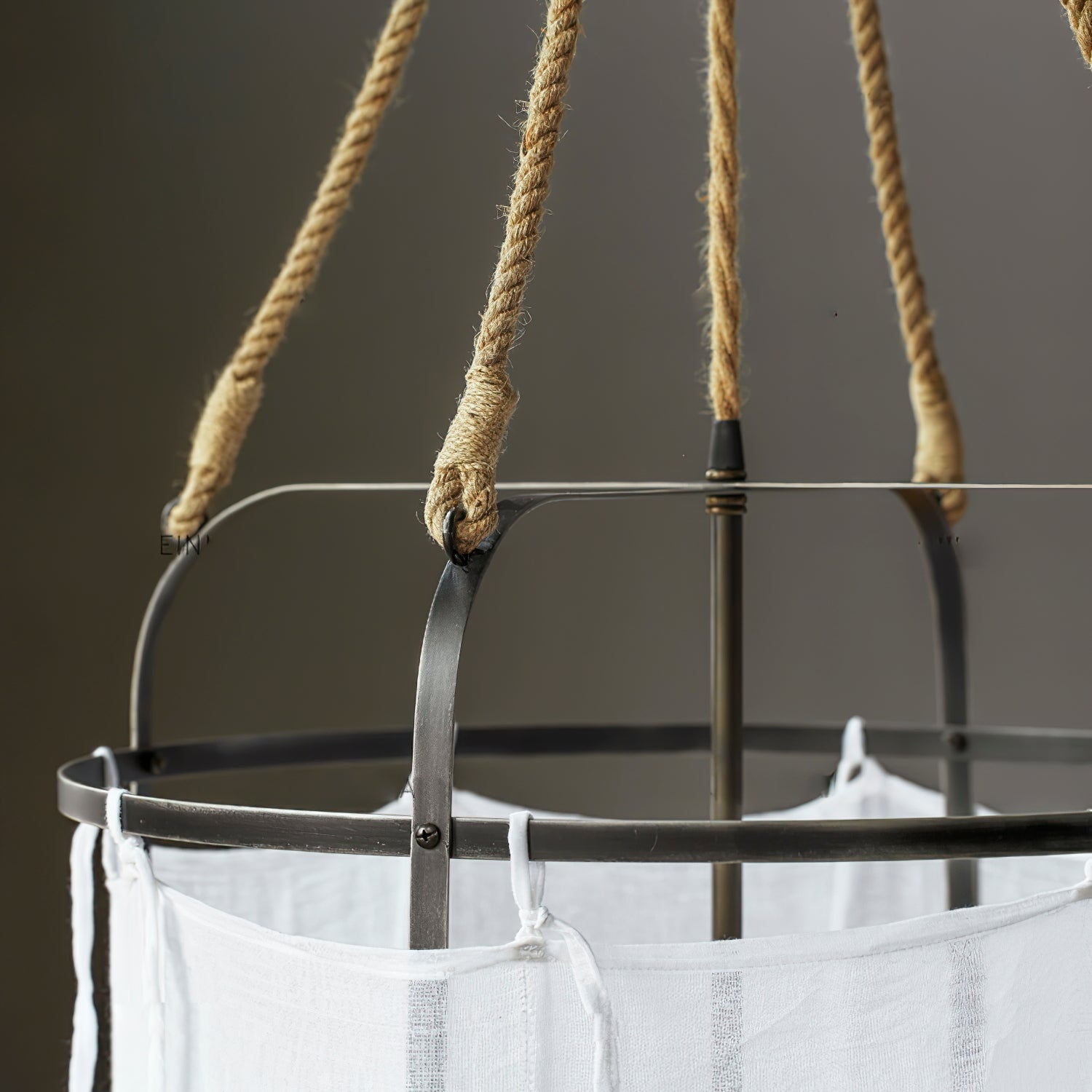 Provence Linen Pendant Light - Lamp Outdoor