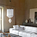 Provence Linen Pendant Light - Lamp Outdoor