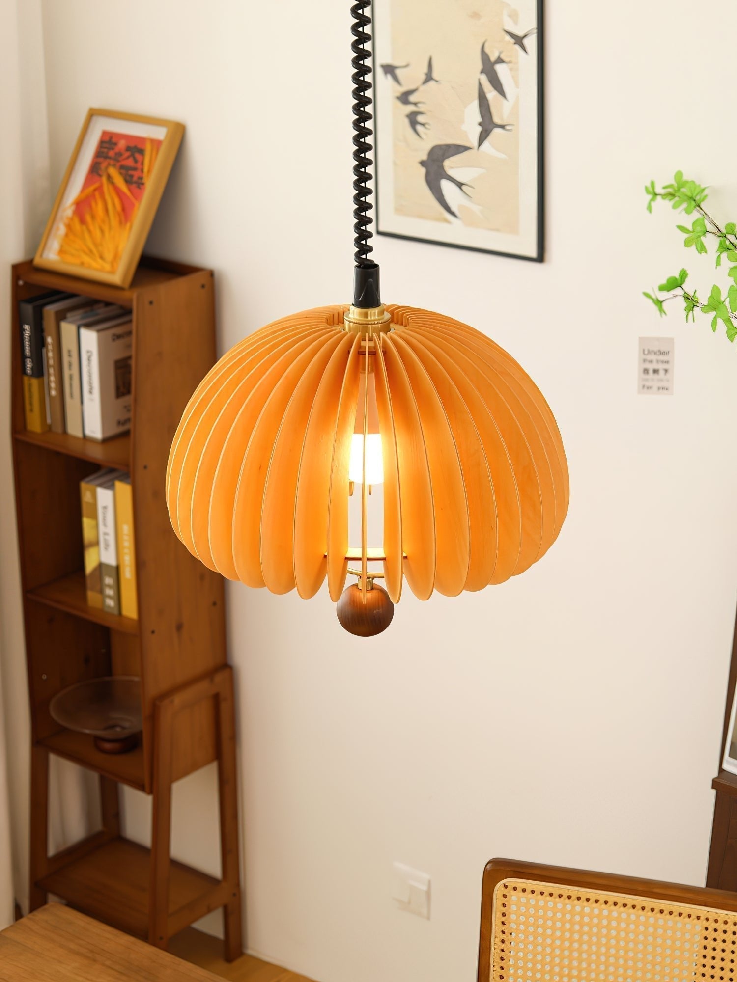 Pumpkin Adjustable Pendant Light - Lamp Outdoor