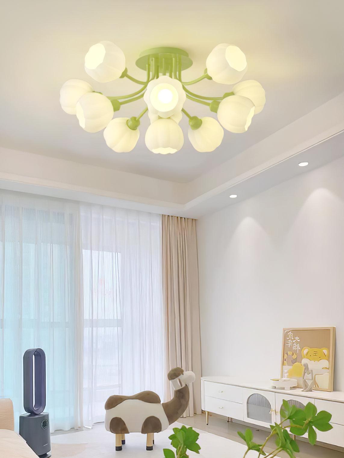 Pumpkin Matcha Ceiling Lamp - Lamp Outdoor