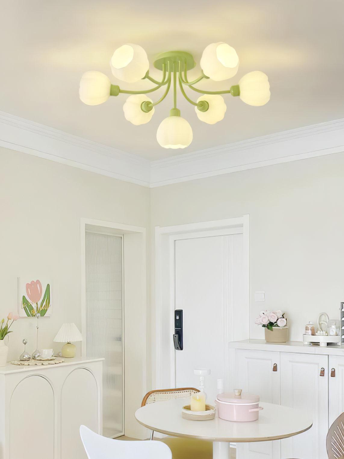 Pumpkin Matcha Ceiling Lamp - Lamp Outdoor