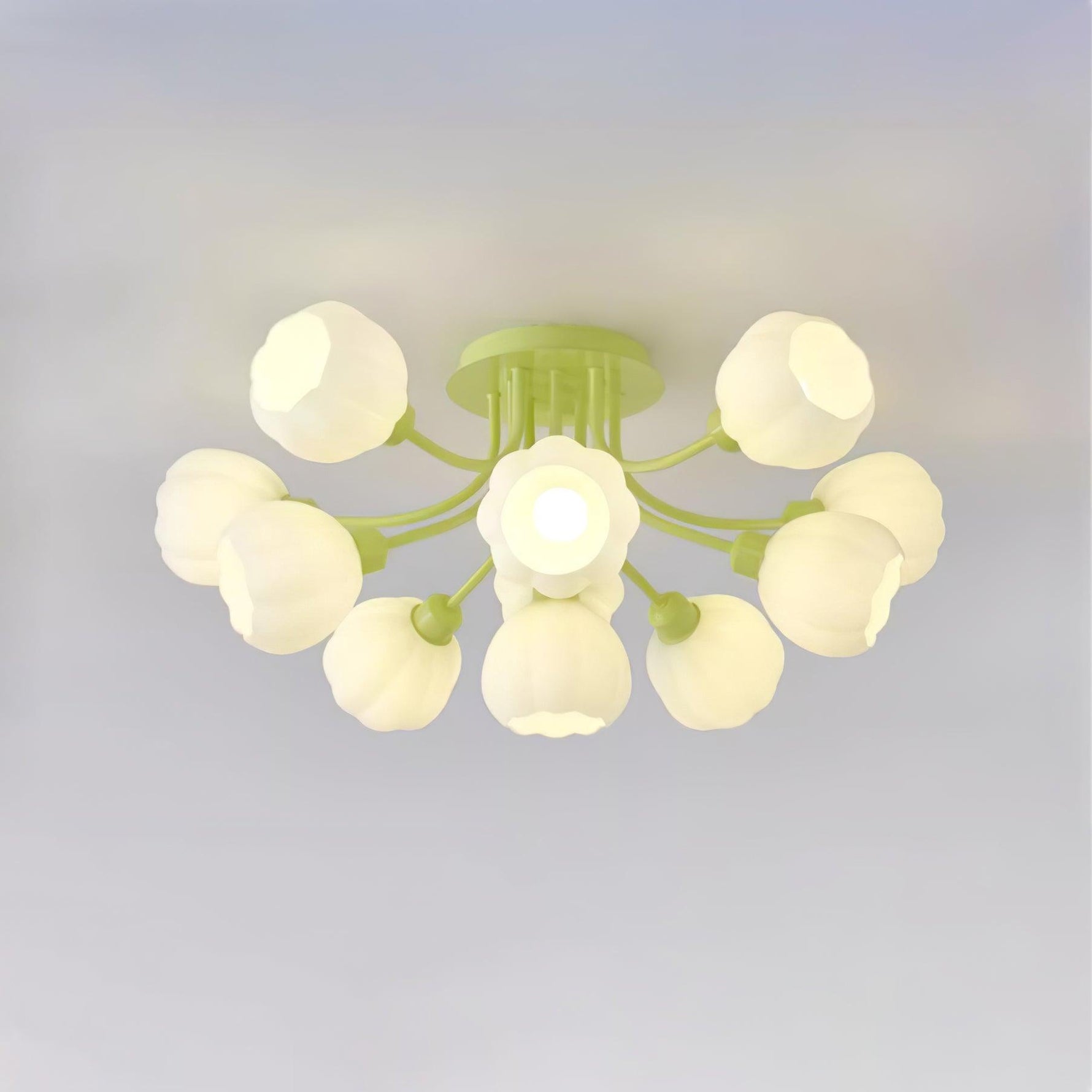 Pumpkin Matcha Ceiling Lamp - Lamp Outdoor