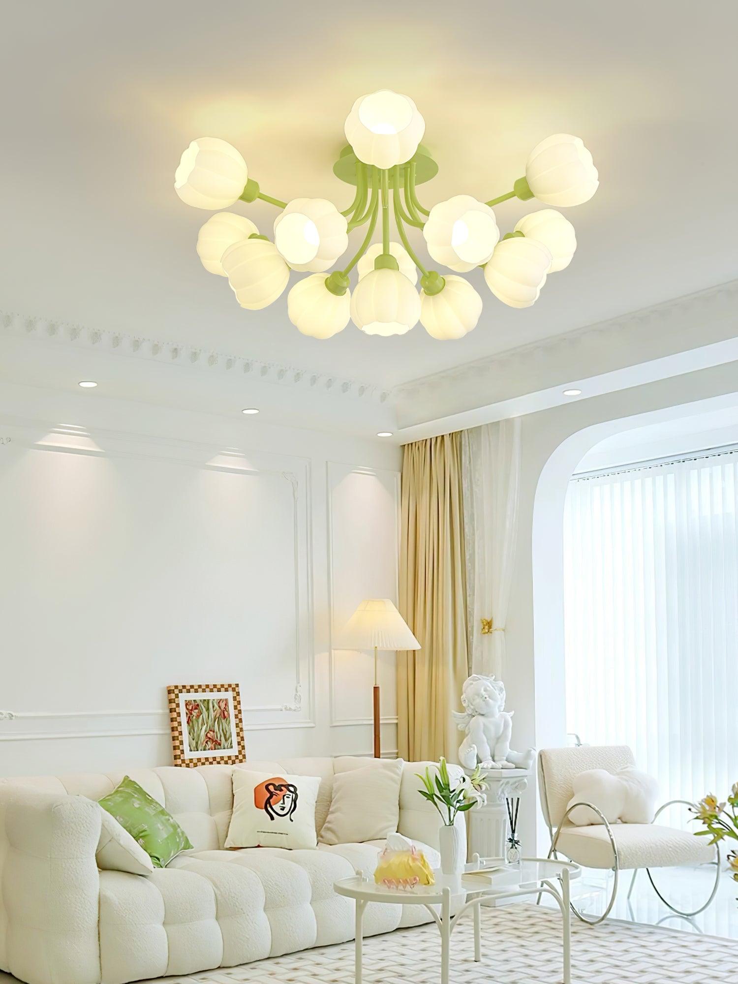 Pumpkin Matcha Ceiling Lamp - Lamp Outdoor