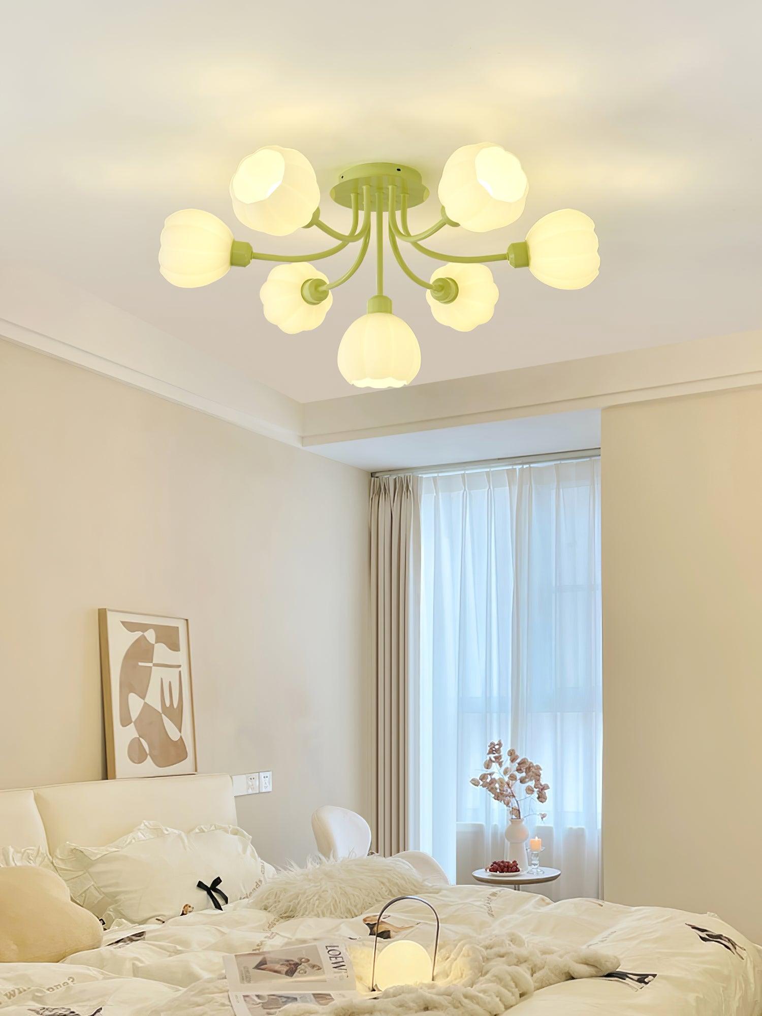 Pumpkin Matcha Ceiling Lamp - Lamp Outdoor