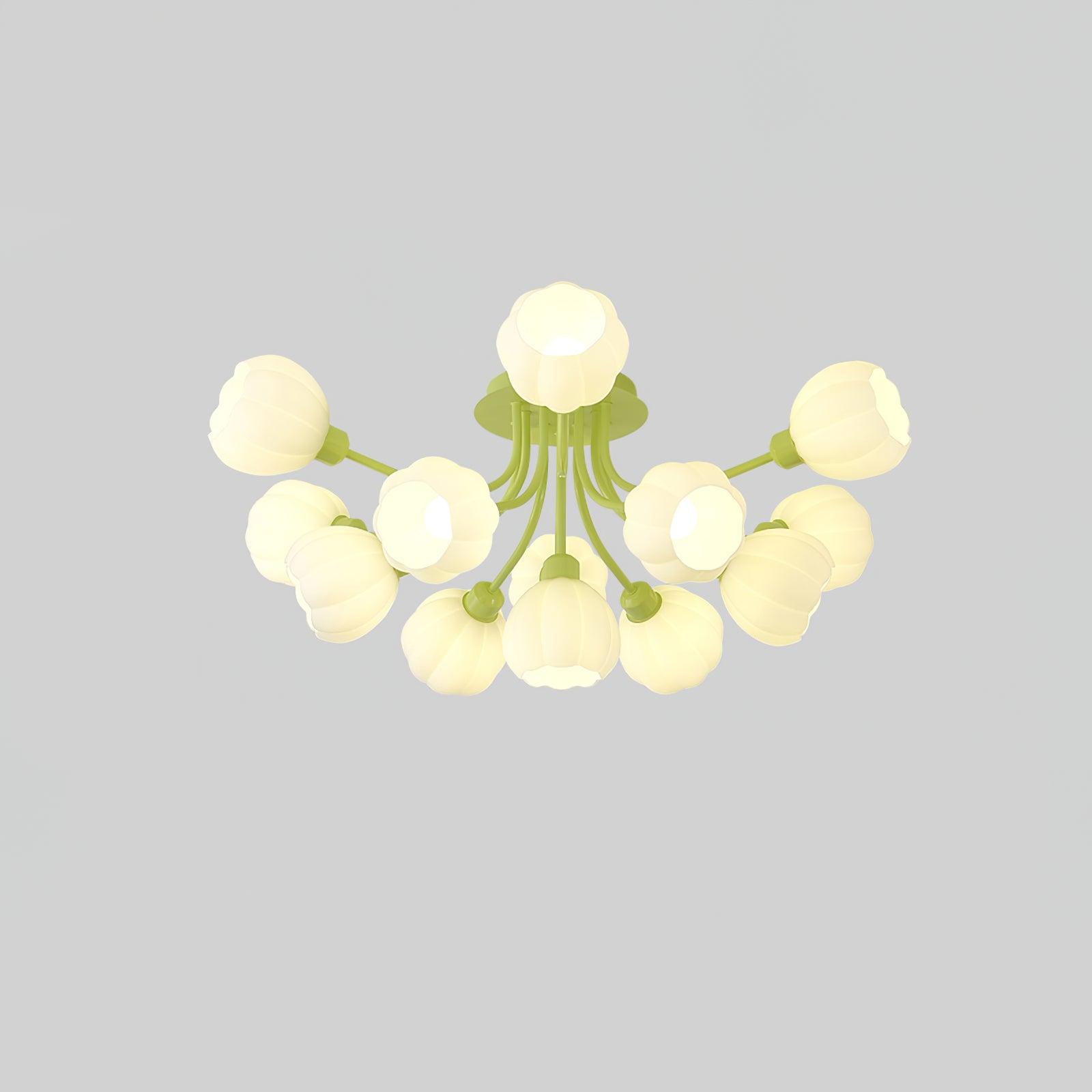 Pumpkin Matcha Ceiling Lamp - Lamp Outdoor