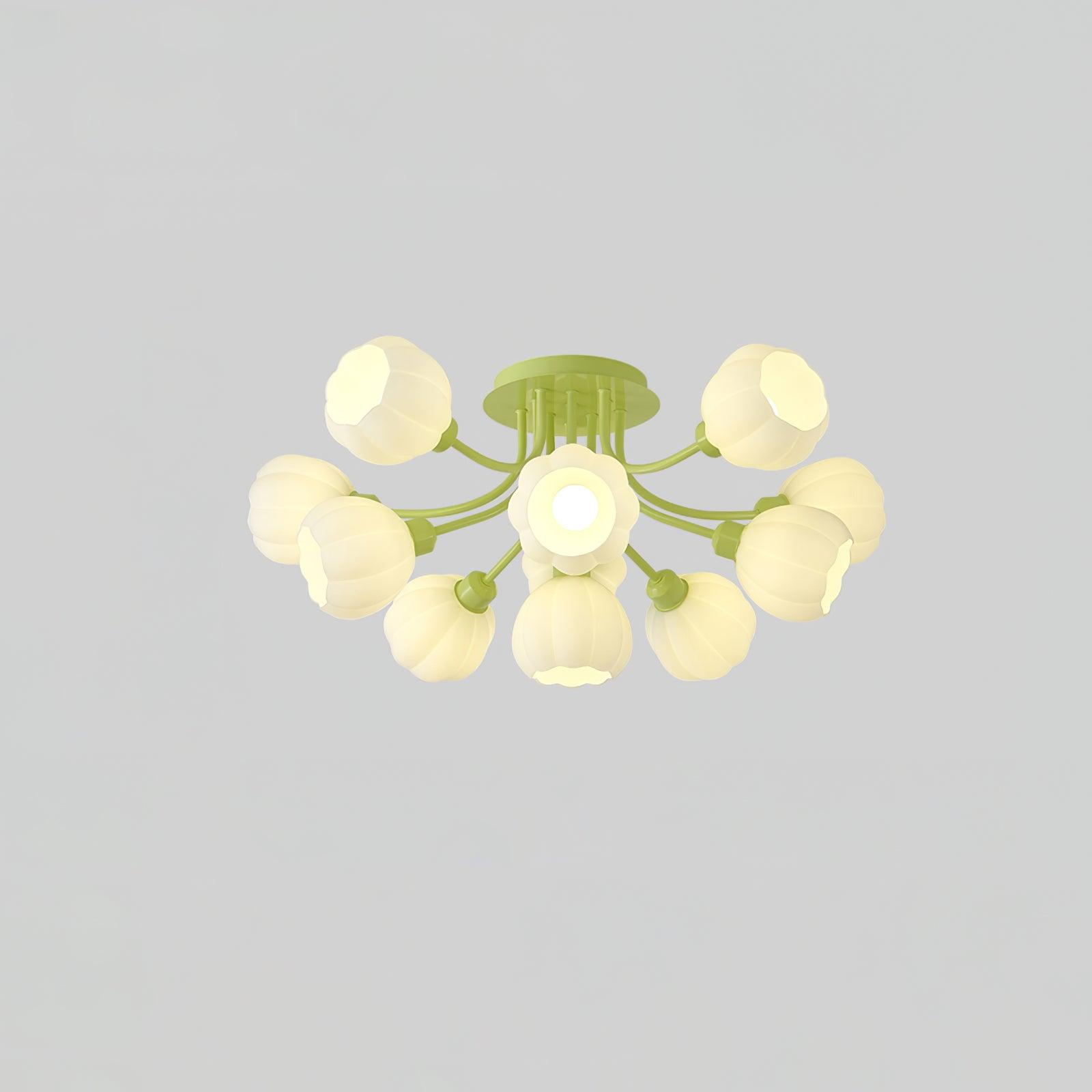 Pumpkin Matcha Ceiling Lamp - Lamp Outdoor
