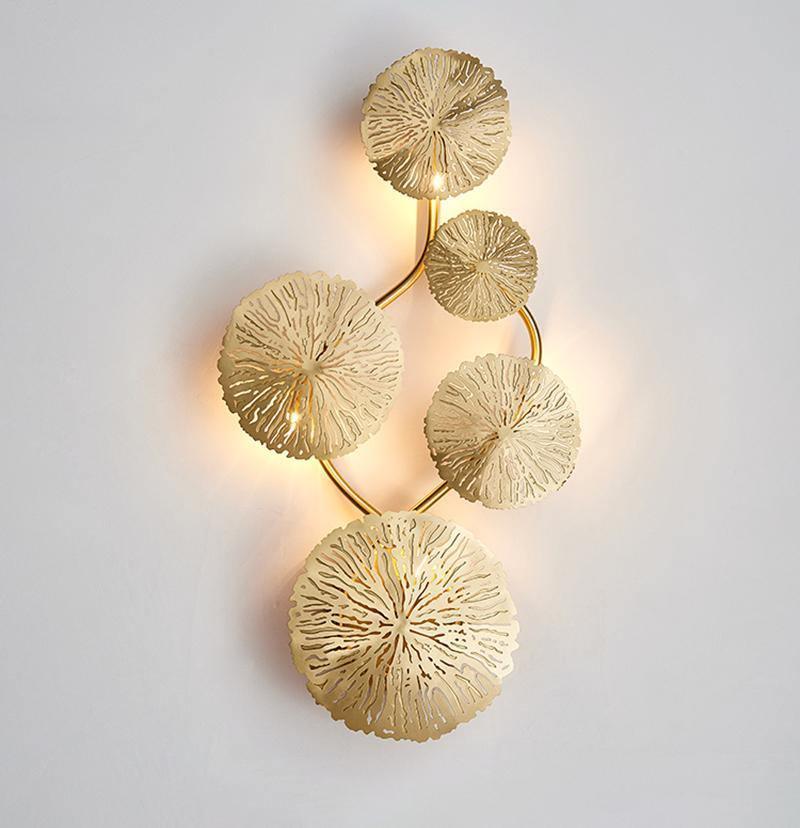 Lotus Leaf Wall Sconce - Lamp Outdoor