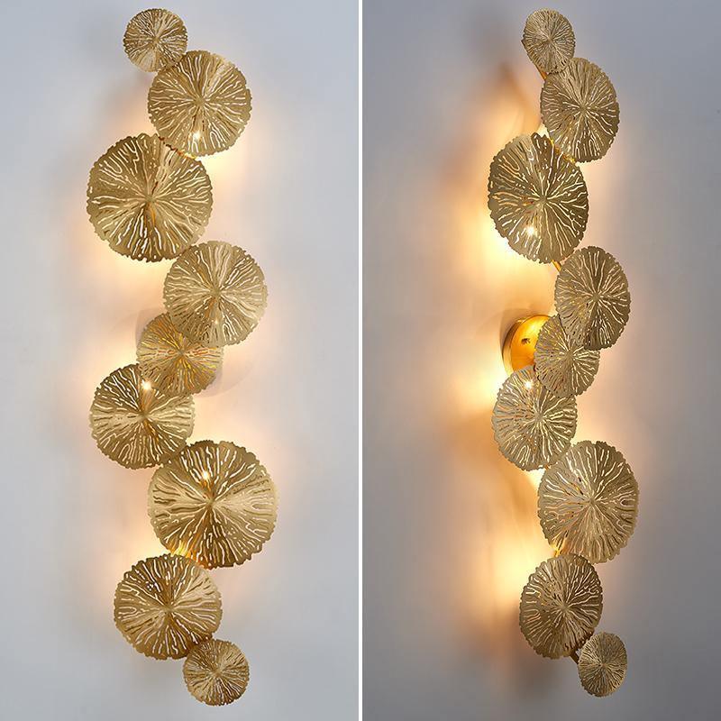 Lotus Leaf Wall Sconce - Lamp Outdoor