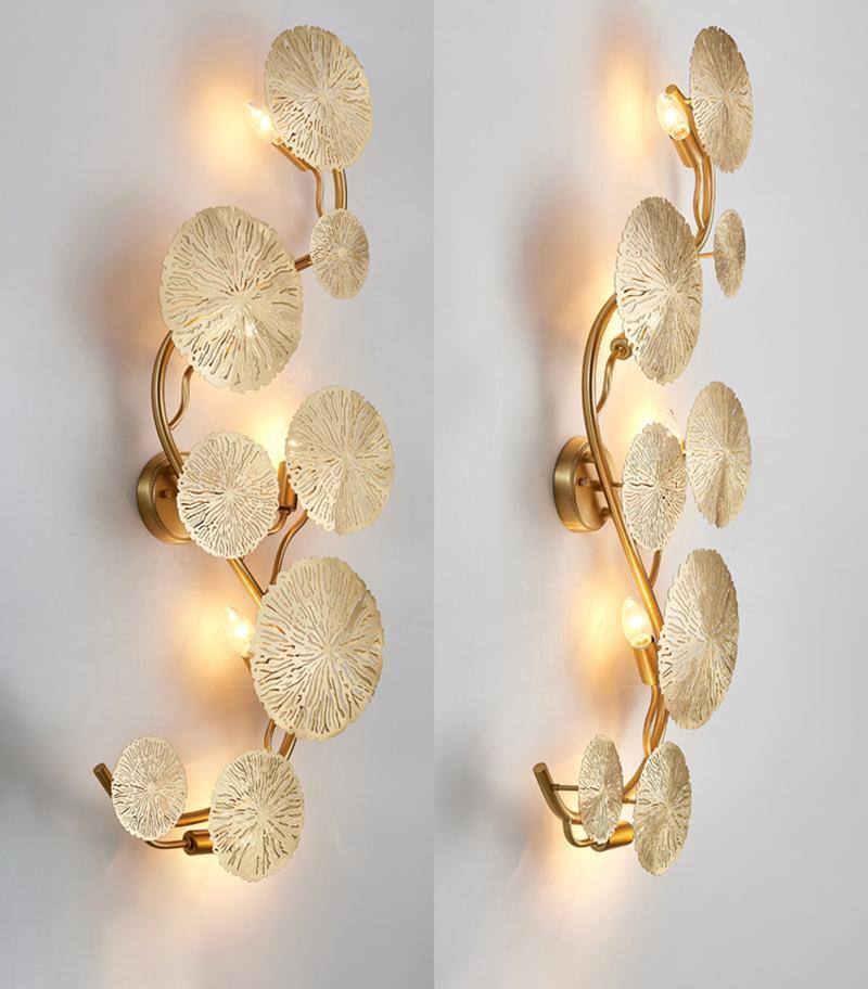 Lotus Leaf Wall Sconce - Lamp Outdoor
