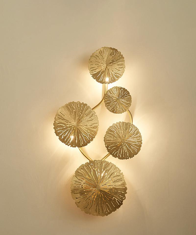Lotus Leaf Wall Sconce - Lamp Outdoor