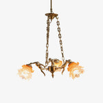 Putti Statuettes Brass Suspension - Lamp Outdoor
