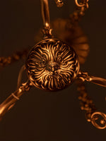 Putti Statuettes Brass Suspension - Lamp Outdoor